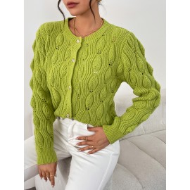 Women's Elegant Lime Green Cable- Cardigan Sweater with White Button Front & Collar - -Season Blazer-like Jacket, Medium Stretch Knitwear for, Semi-Formal Events, Casual Outfits (Hand Wash/Dry Clean), Long Sleeve For Women, Fall Clothes For Women, Tops For Women, Long Sleeve Tops For Women, Blouses For Women Elegant Classy, Sweater For Women, Womens Clothes, Blouses For Women Casual T Shirt, Cardigan For Women Elegant Classy, Fall Outfits For Women,